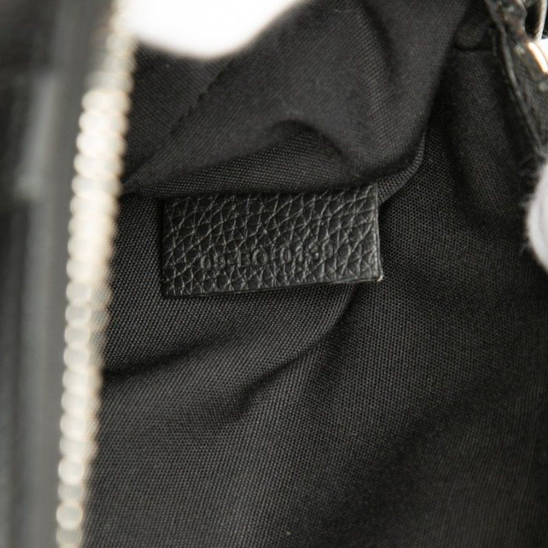 Dior Saddle Bag Crossbody Black Leather — view 5