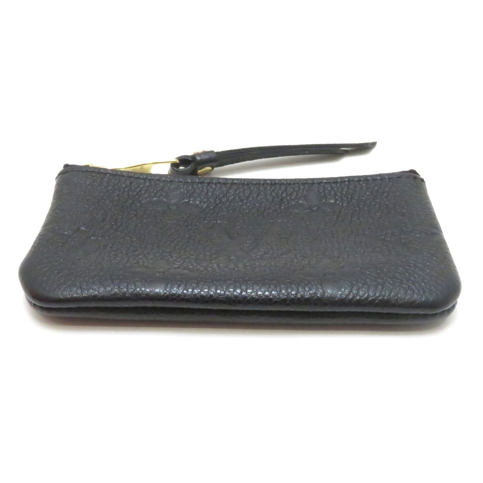 Louis Vuitton Pochette Cles Monogram Empreinte Noir — view 4
