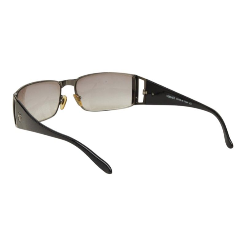 Versace Medusa Sunglasses Black Acetate Metal Eyewear — view 2