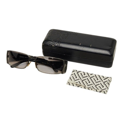 Versace Medusa Sunglasses Black Acetate Metal Eyewear — view 7