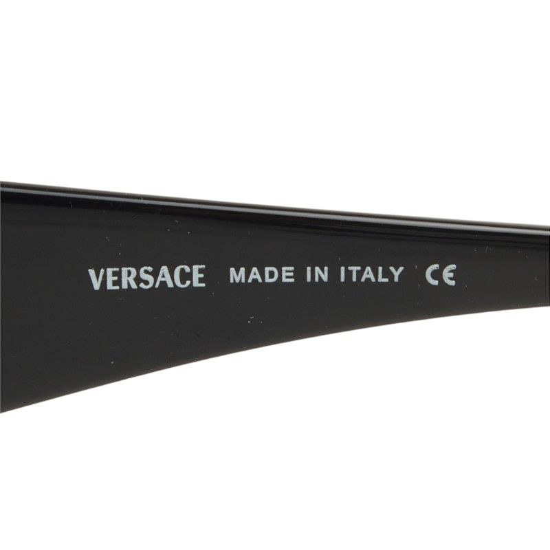 Versace Medusa Sunglasses Black Acetate Metal Eyewear — view 6