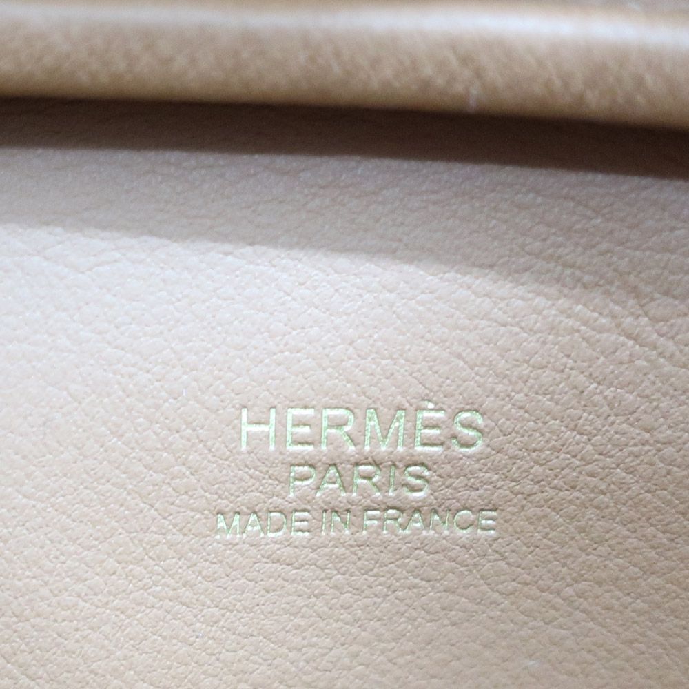 Hermes Plume 20 Mini Gold Swift Handbag — view 8