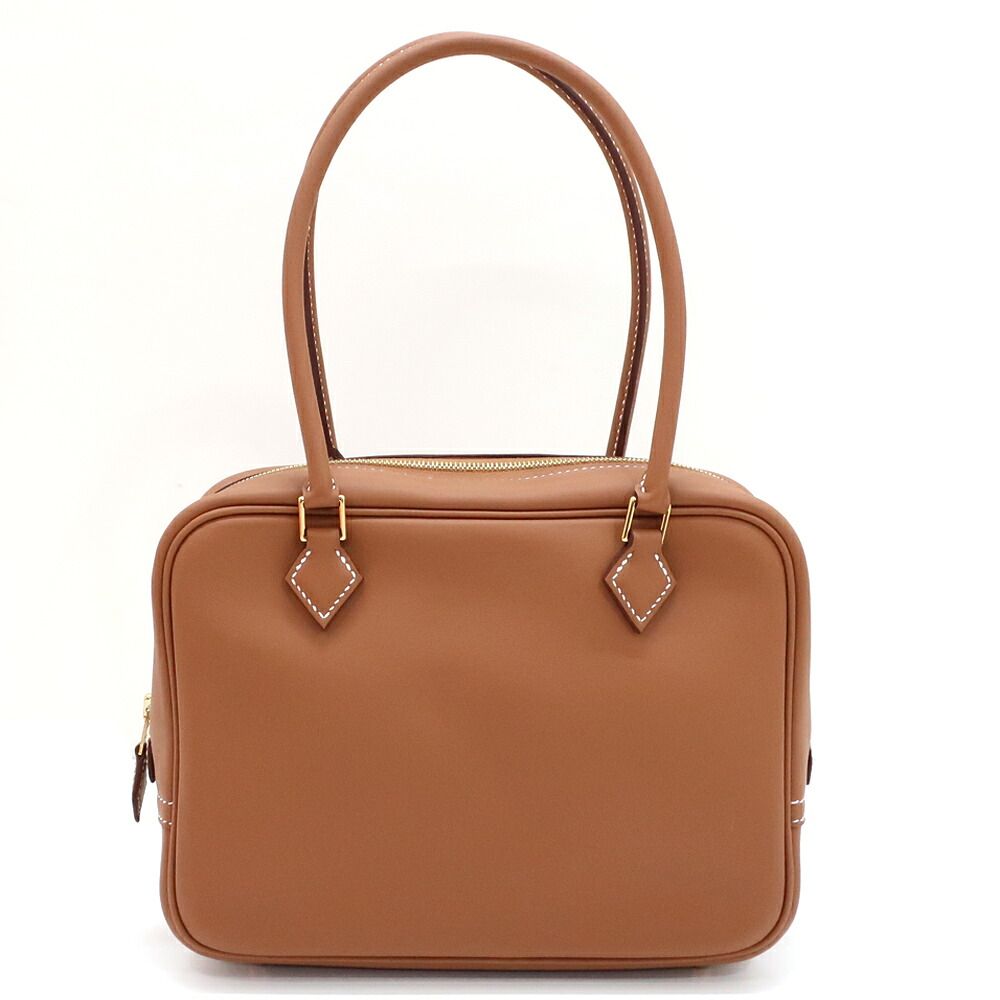 Hermes Plume 20 Mini Gold Swift Handbag