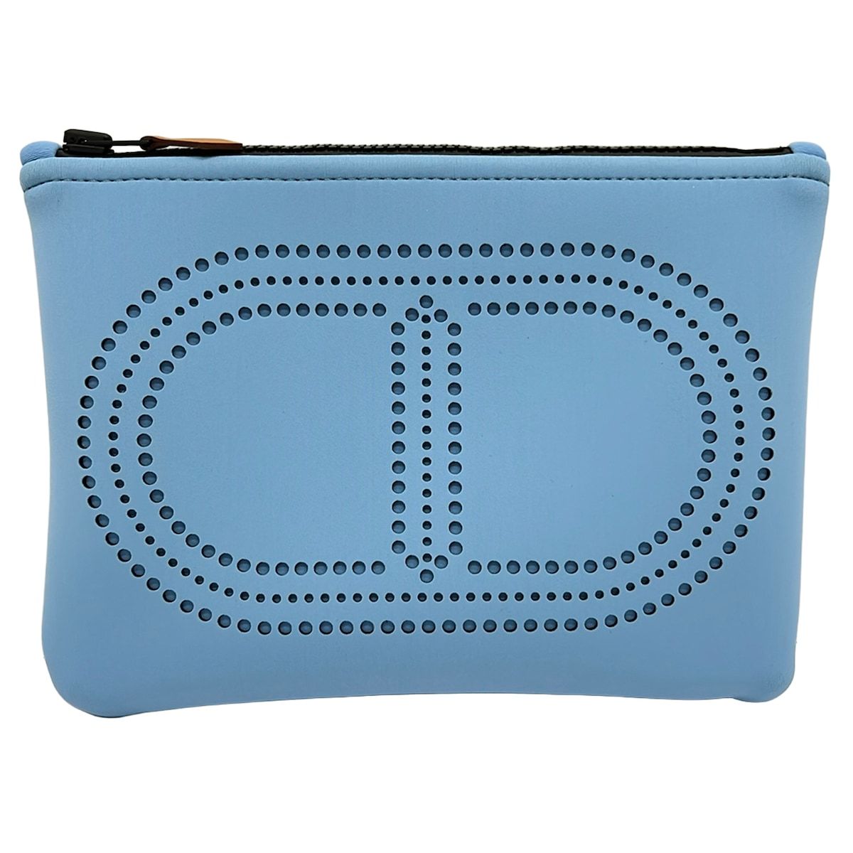 Hermes Pouch Maillon Marant Perforated Azur Chaine D'ancre