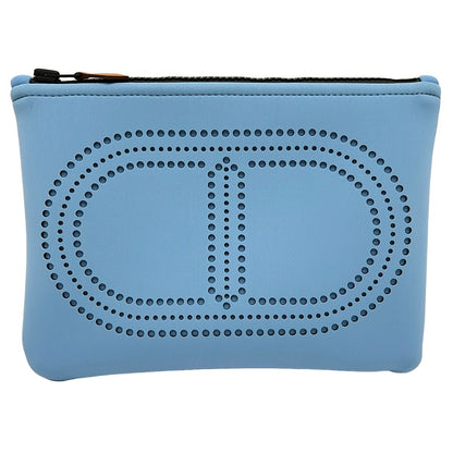 Hermes Pouch Maillon Marant Perforated Azur Chaine D'ancre