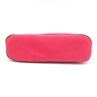 Hermes Bolide Pouch Mini Hibiscus Silver 06 Canvas — view 4