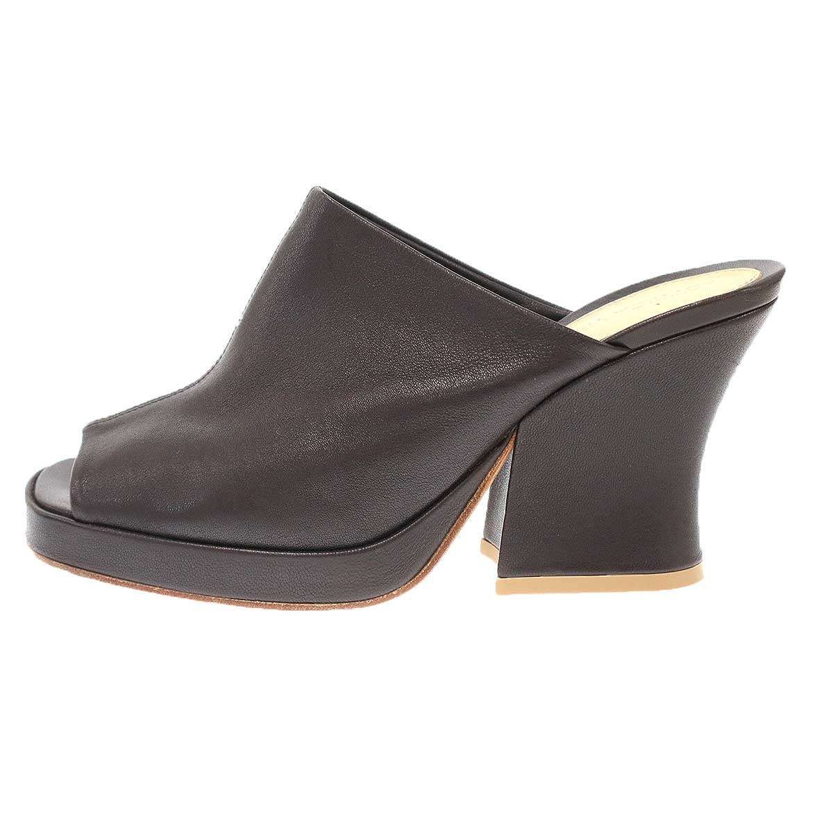 Bottega Veneta Open Toe Sandals Brown — view 2