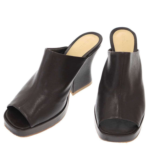 Bottega Veneta Open Toe Sandals Brown