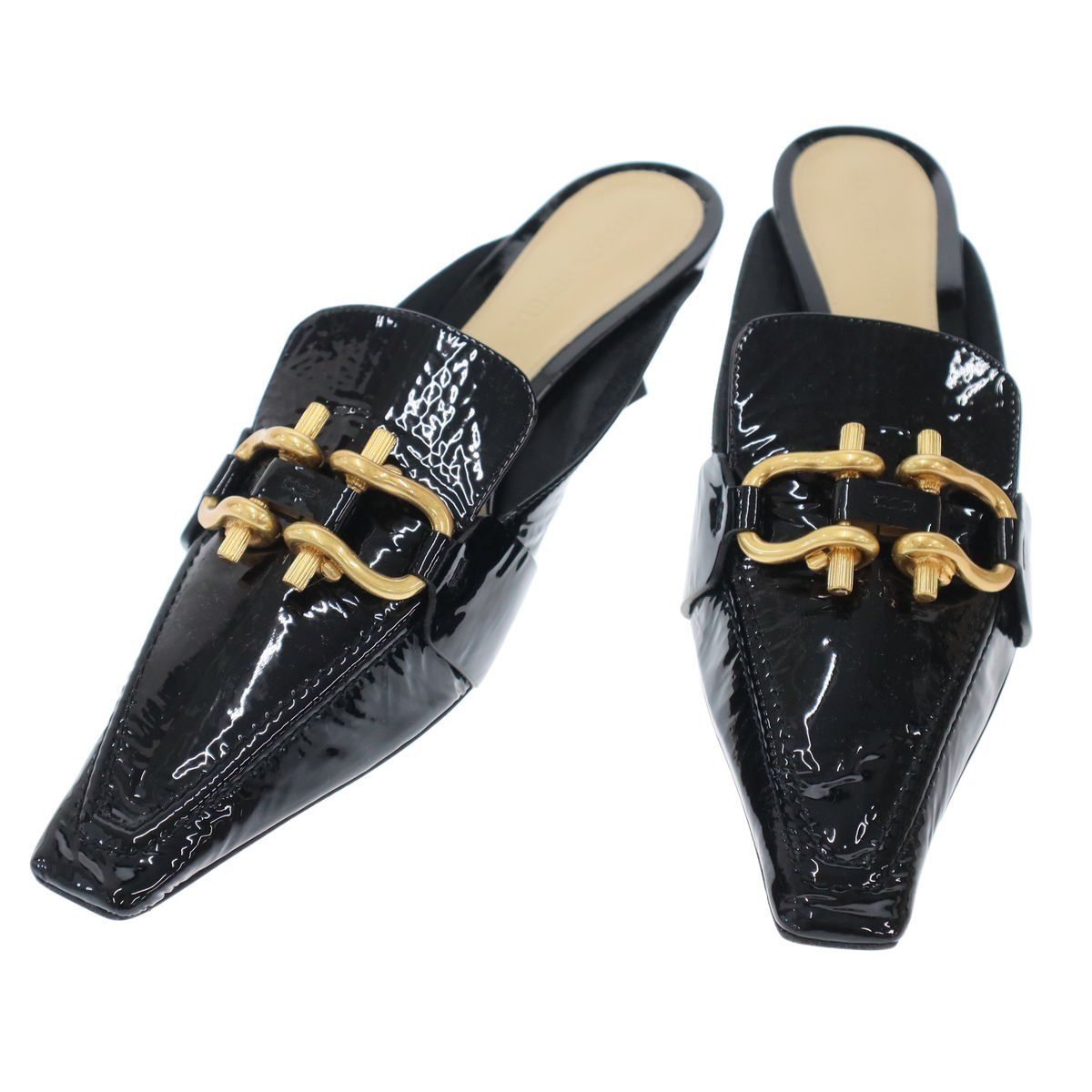 Bottega Veneta Madame Pump Black Heel