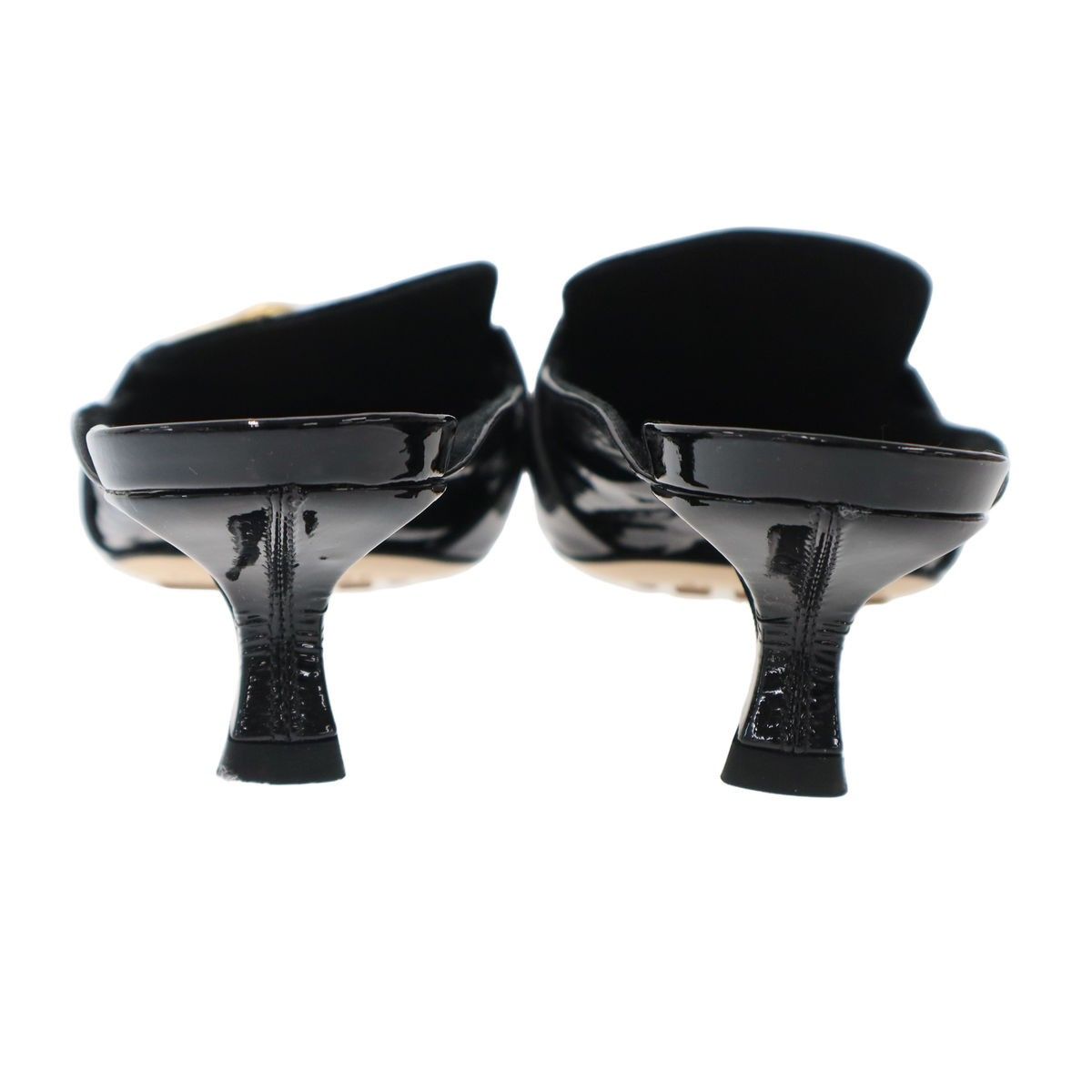Bottega Veneta Madame Pump Black Heel — view 3