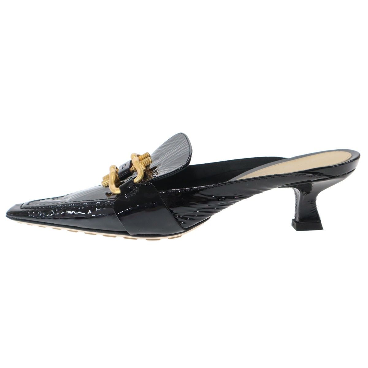 Bottega Veneta Madame Pump Black Heel — view 2