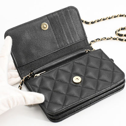 Chanel Chain Wallet Mini Classic Shoulder Bag — view 4