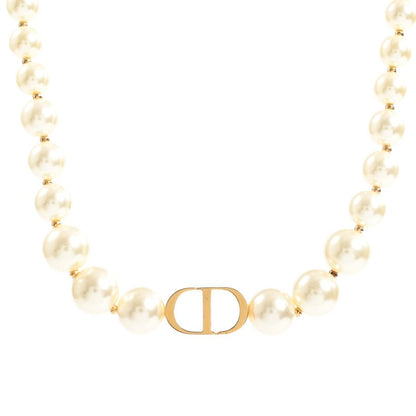 Dior Necklace Short Gold