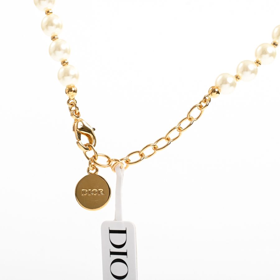 Dior Necklace Short Gold — view 4