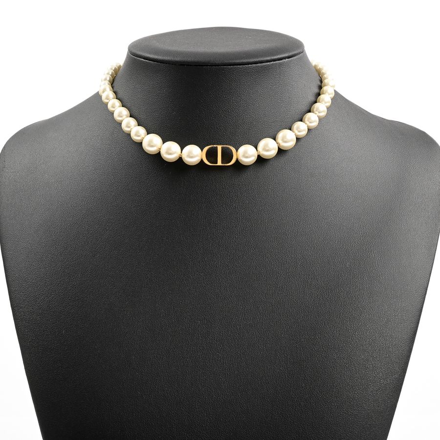 Dior Necklace Short Gold — view 5