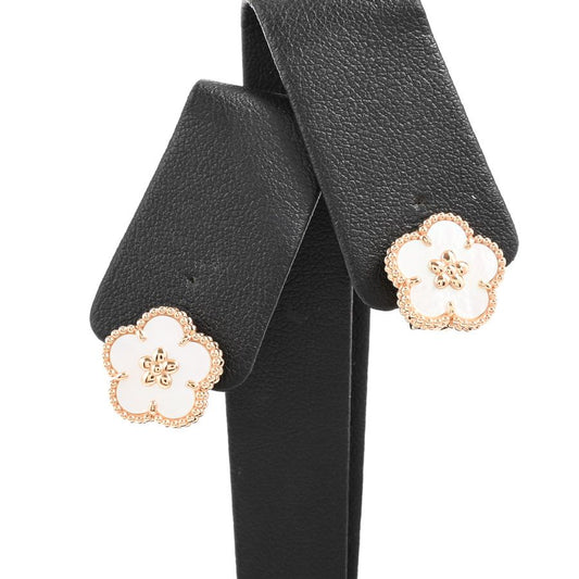Van Cleef & Arpels Earrings Lucky Spring Plum Blossom