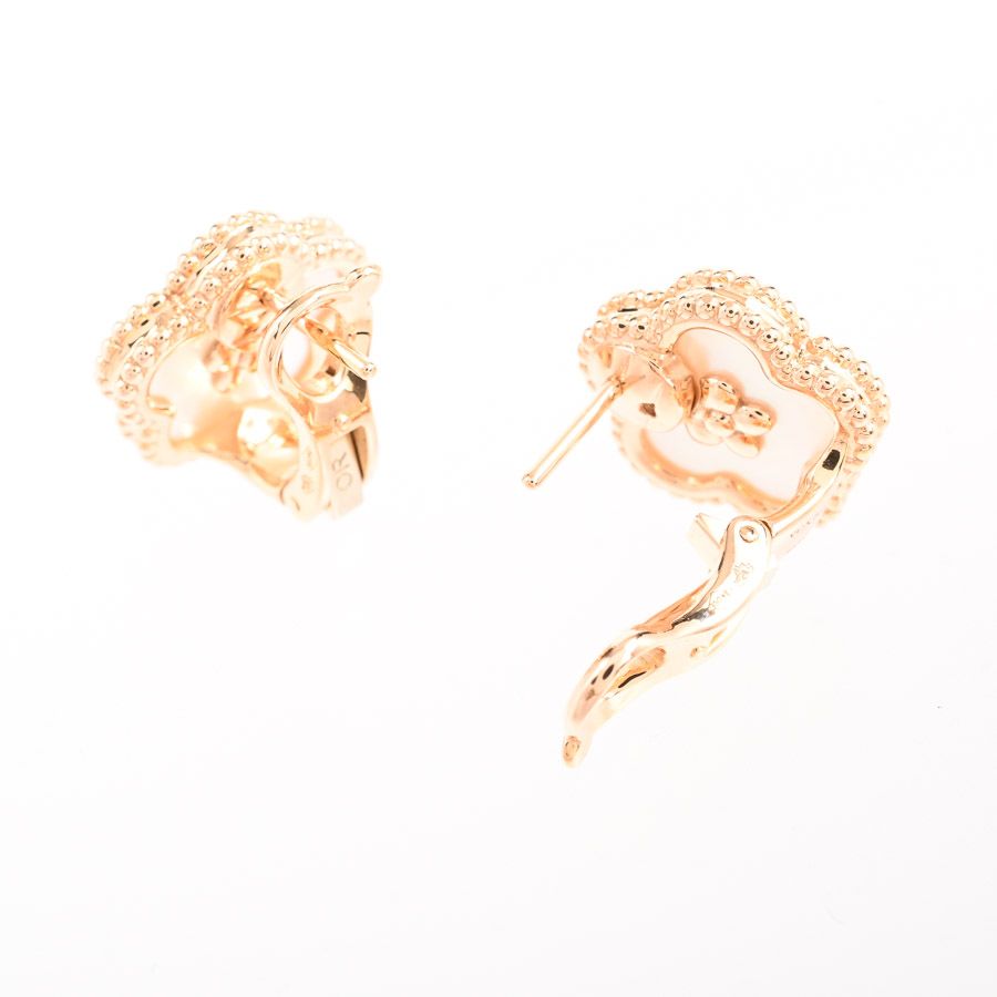 Van Cleef & Arpels Earrings Lucky Spring Plum Blossom — view 4