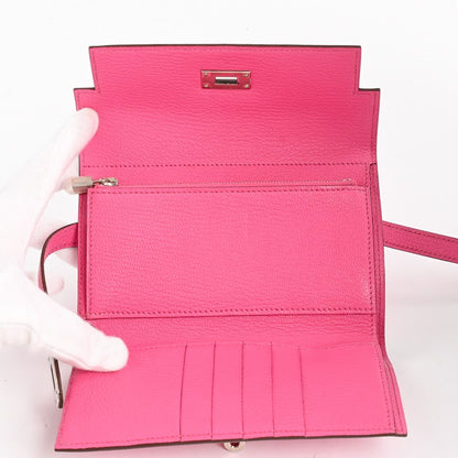 Hermes Wallet Kelly Pink — view 5