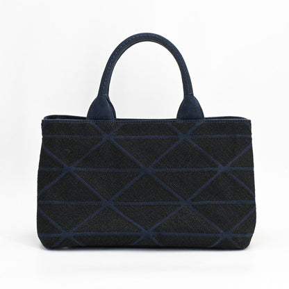 Prada Handbag Canapa Triangle Tote — view 3