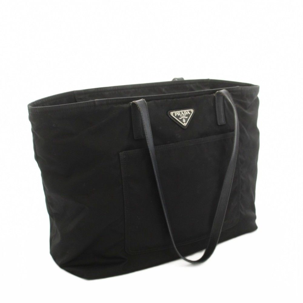 Prada Re-Nylon Tote Bag Nylon Black — view 2