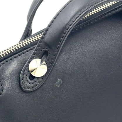 Fendi by the Way Flowerland 2-Way Calfskin Black Handbag Silver — view 5