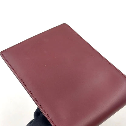 Cartier Must Line Leather Bordeaux Bifold Wallet Gold — view 6
