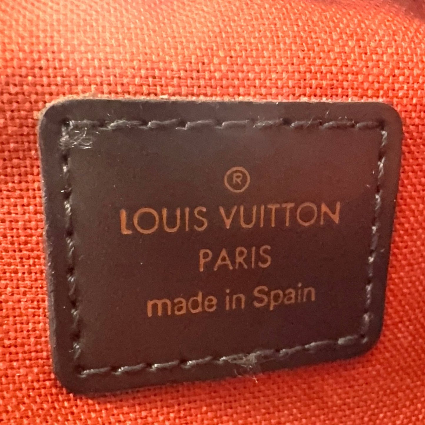 Louis Vuitton Geronimos Brown Belt Bag Gold — view 4