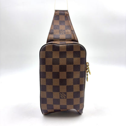 Louis Vuitton Geronimos Brown Belt Bag Gold