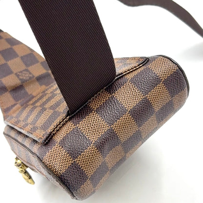 Louis Vuitton Geronimos Brown Belt Bag Gold — view 7