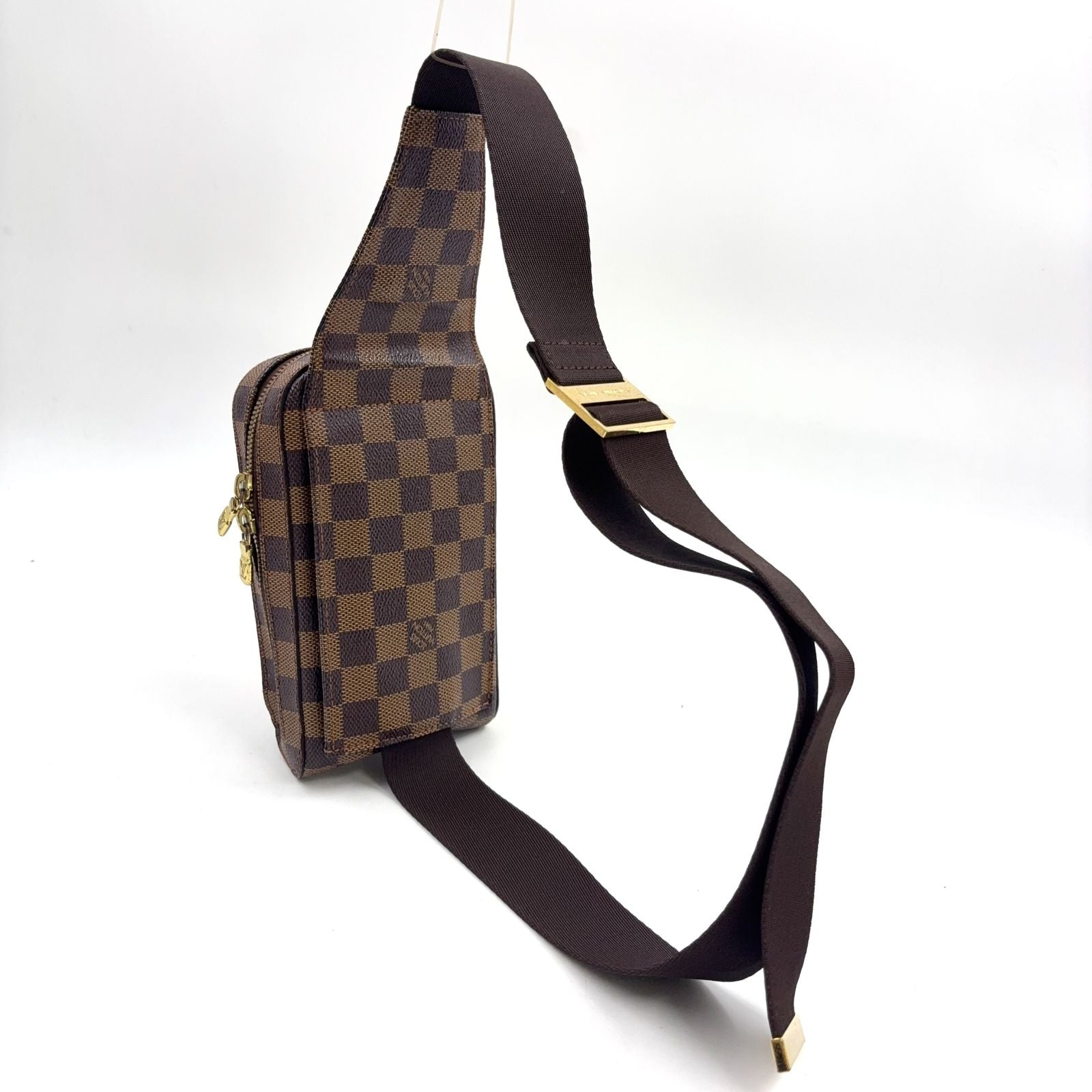 Louis Vuitton Geronimos Brown Belt Bag Gold — view 2