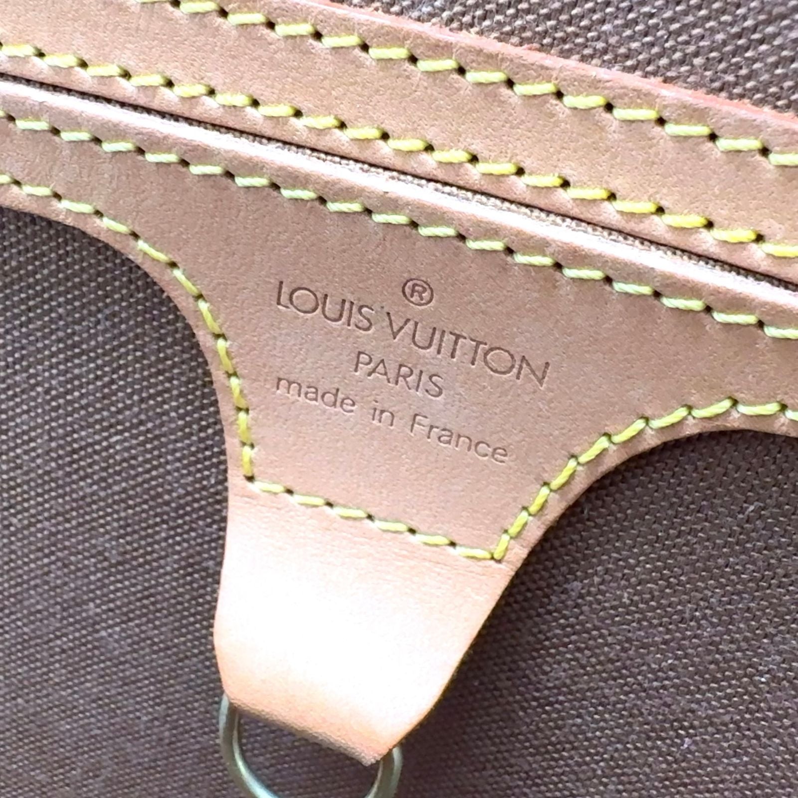 Louis Vuitton Ellipse Sac a Dos Monogram Leather Brown Light Backpack Gold — view 4