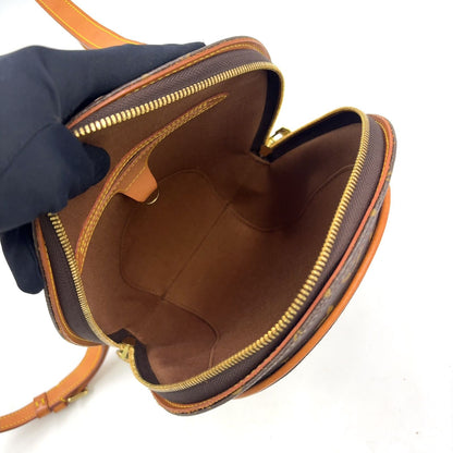 Louis Vuitton Ellipse Sac a Dos Monogram Leather Brown Light Backpack Gold — view 3