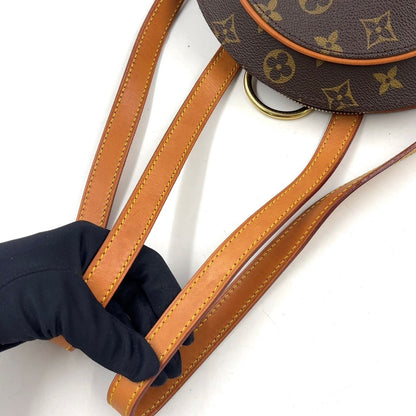 Louis Vuitton Ellipse Sac a Dos Monogram Leather Brown Light Backpack Gold — view 6