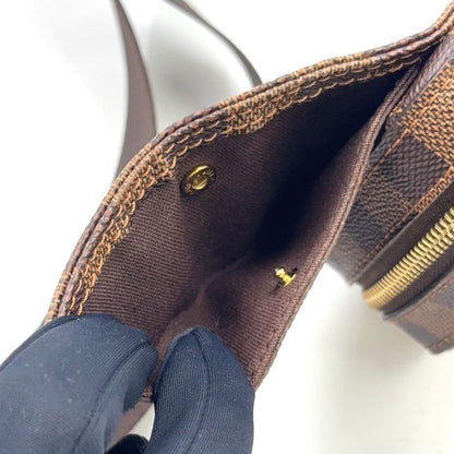Louis Vuitton Geronimos Brown Belt Bag Gold — view 5