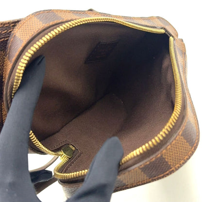 Louis Vuitton Geronimos Brown Belt Bag Gold — view 3