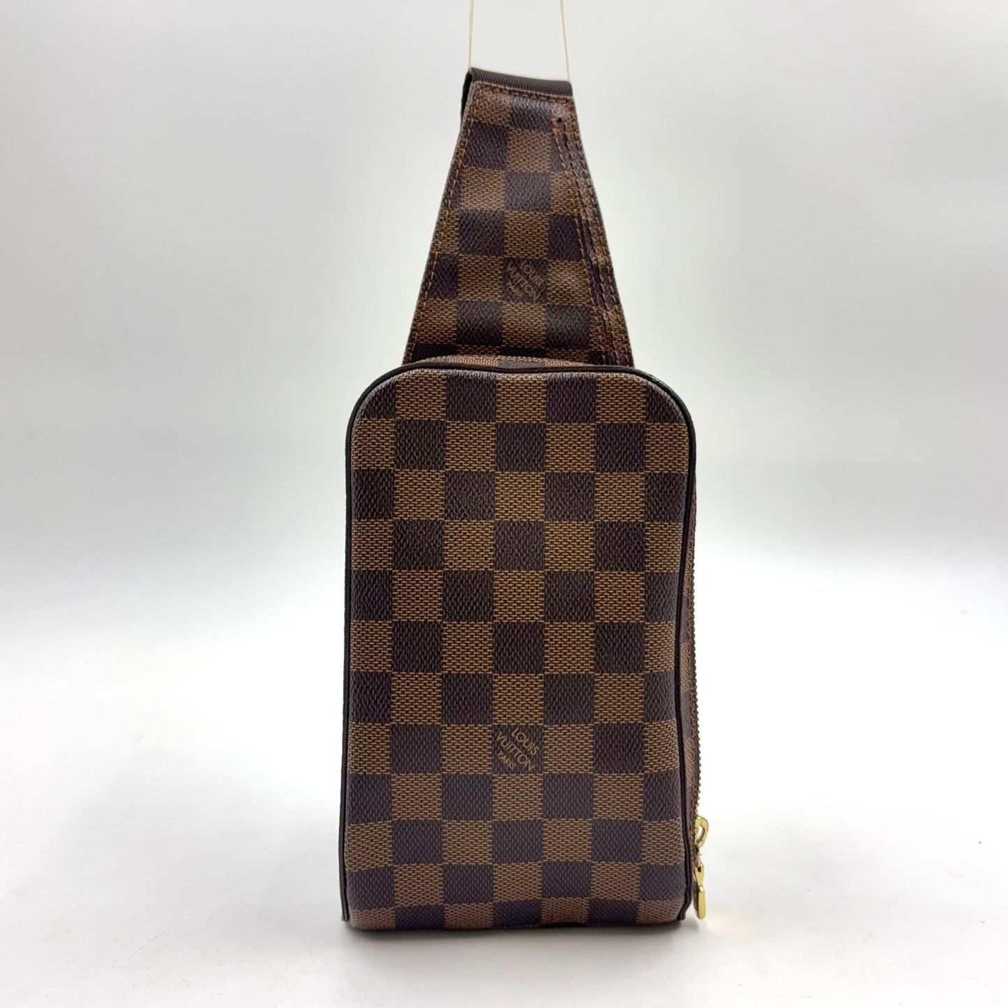 Louis Vuitton Geronimos Brown Belt Bag Gold