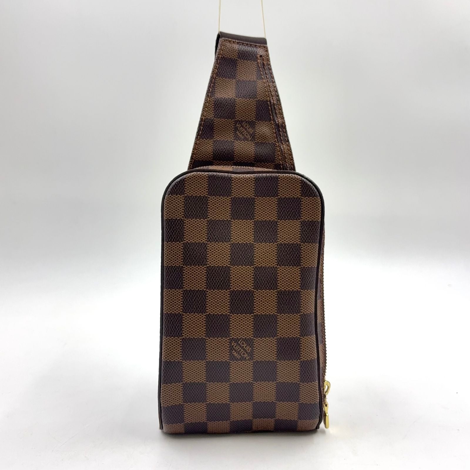 Louis Vuitton Geronimos Brown Belt Bag Gold