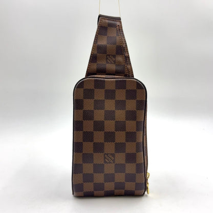 Louis Vuitton Geronimos Brown Belt Bag Gold