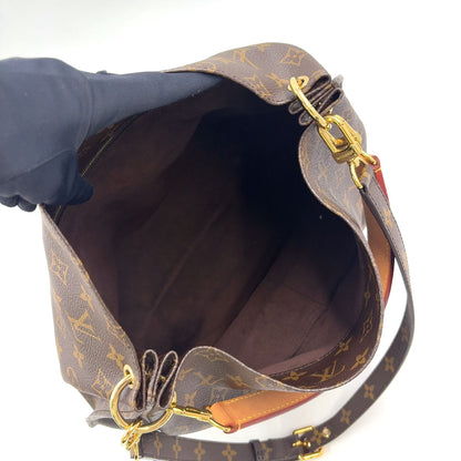 Louis Vuitton Metis Monogram Leather Brown Light Handbag Gold — view 3