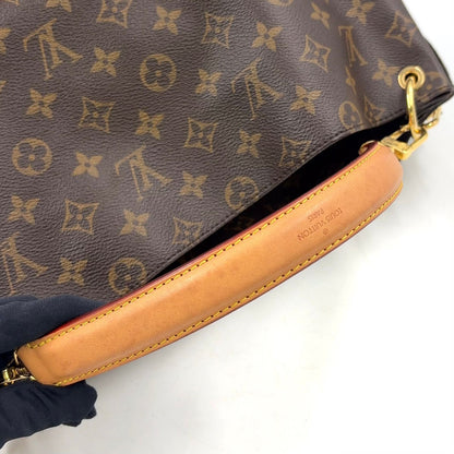 Louis Vuitton Metis Monogram Leather Brown Light Handbag Gold — view 5
