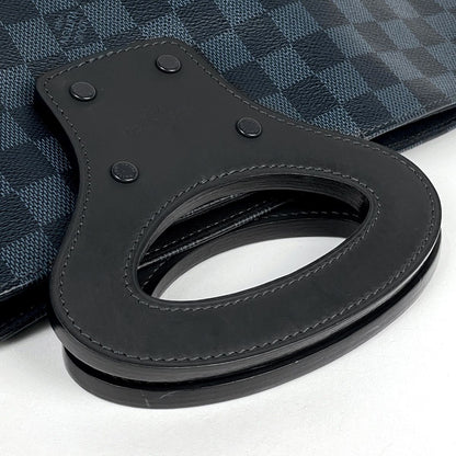 Louis Vuitton Tote Bag NS 2-Way Damier Cobalt Blue Black — view 5