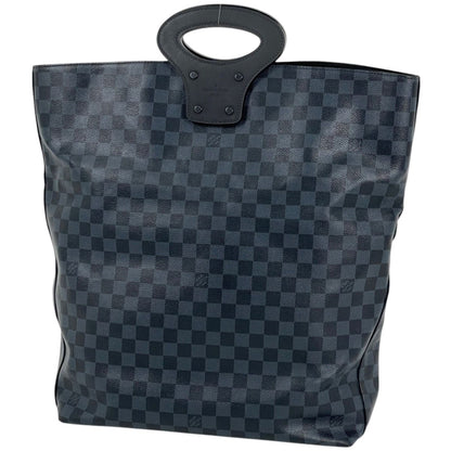 Louis Vuitton Tote Bag NS 2-Way Damier Cobalt Blue Black