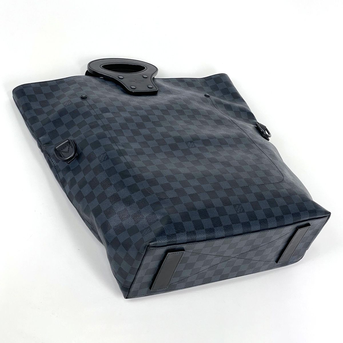 Louis Vuitton Tote Bag NS 2-Way Damier Cobalt Blue Black — view 2