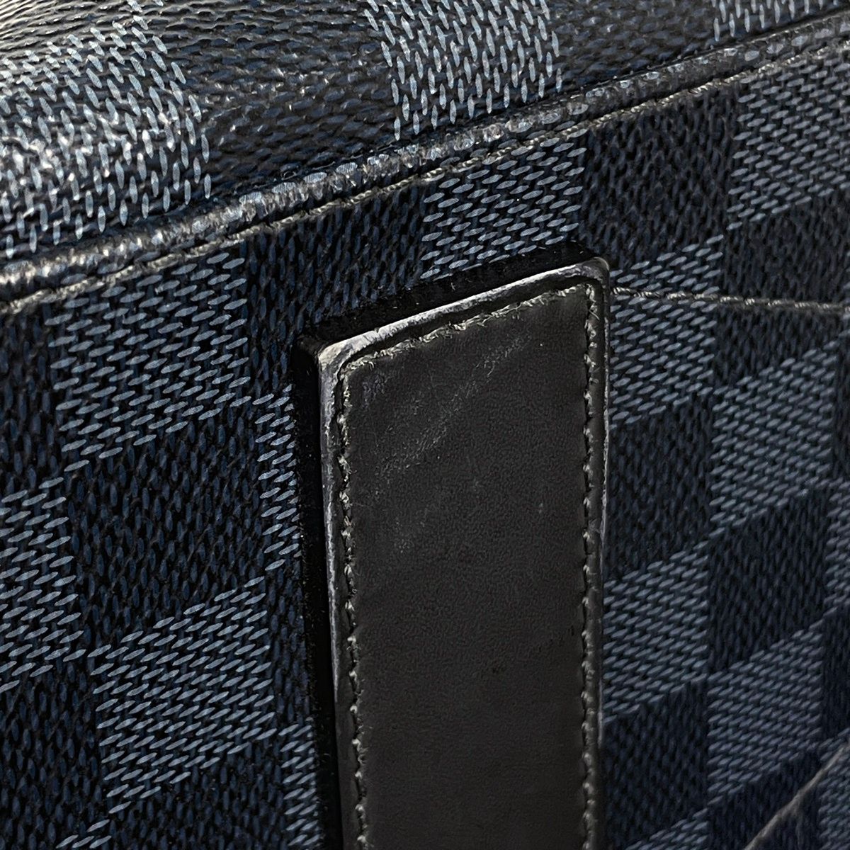 Louis Vuitton Tote Bag NS 2-Way Damier Cobalt Blue Black — view 3