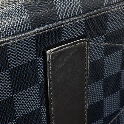 Louis Vuitton Tote Bag NS 2-Way Damier Cobalt Blue Black — view 3