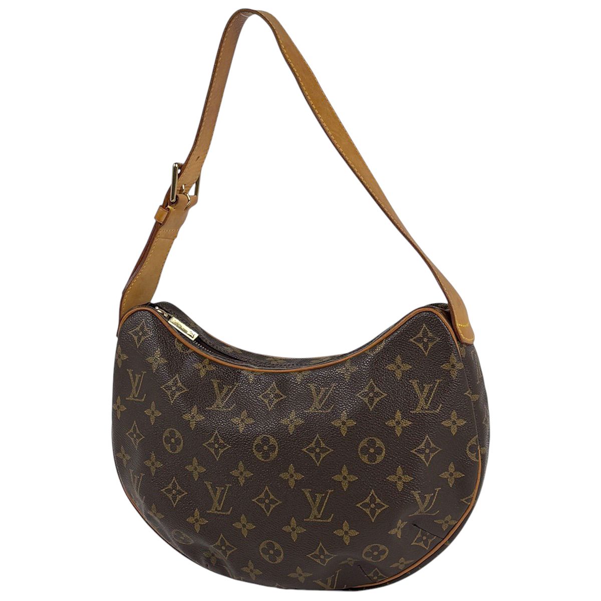 Louis Vuitton Croissant MM Shoulder Bag Monogram Brown