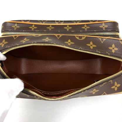 Louis Vuitton Nile Shoulder Bag Monogram Brown — view 7