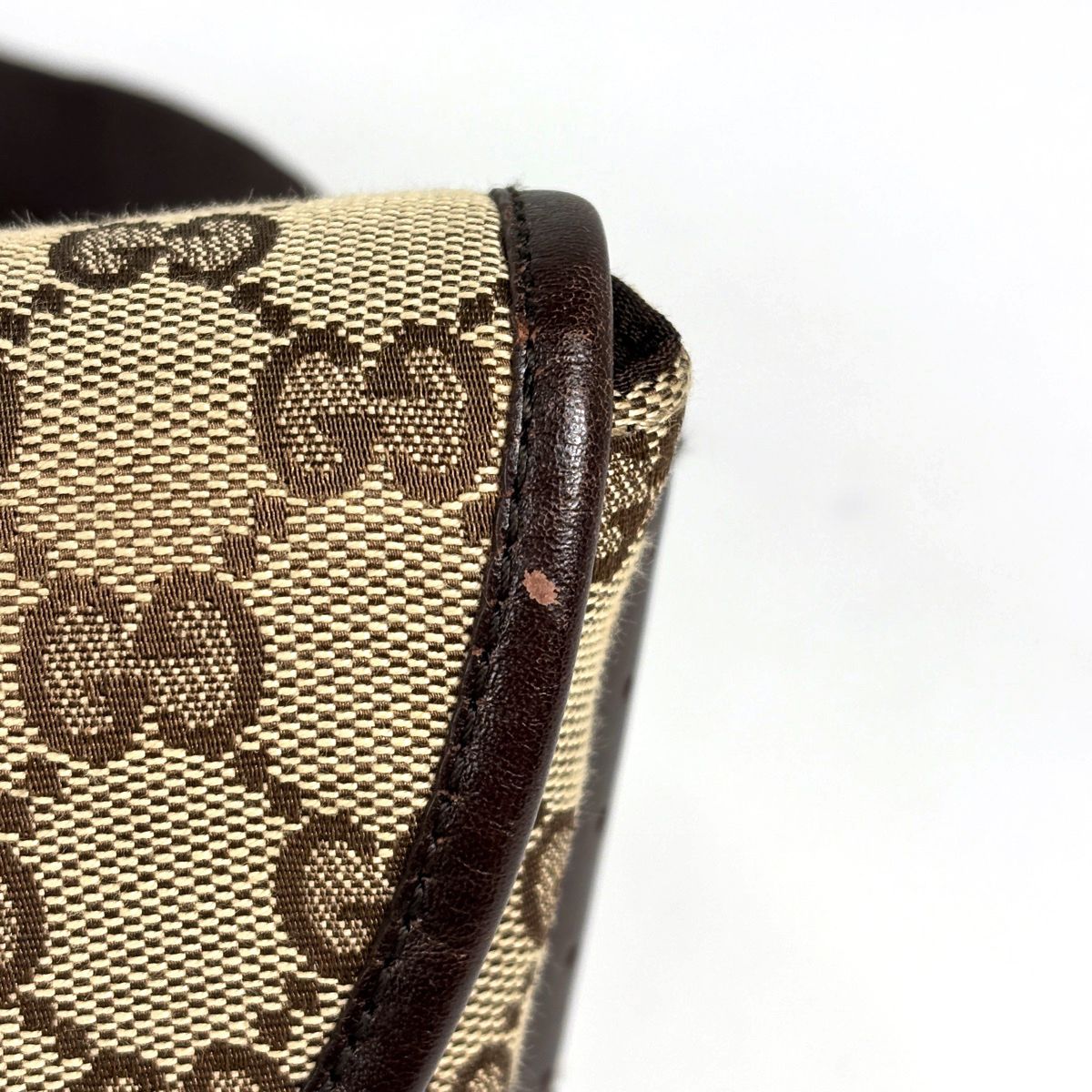 Gucci Belt Bag GG Pattern Waist Canvas Beige Brown — view 3