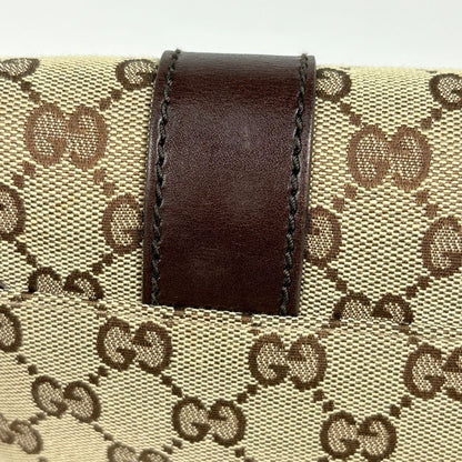 Gucci Belt Bag GG Pattern Waist Canvas Beige Brown — view 4
