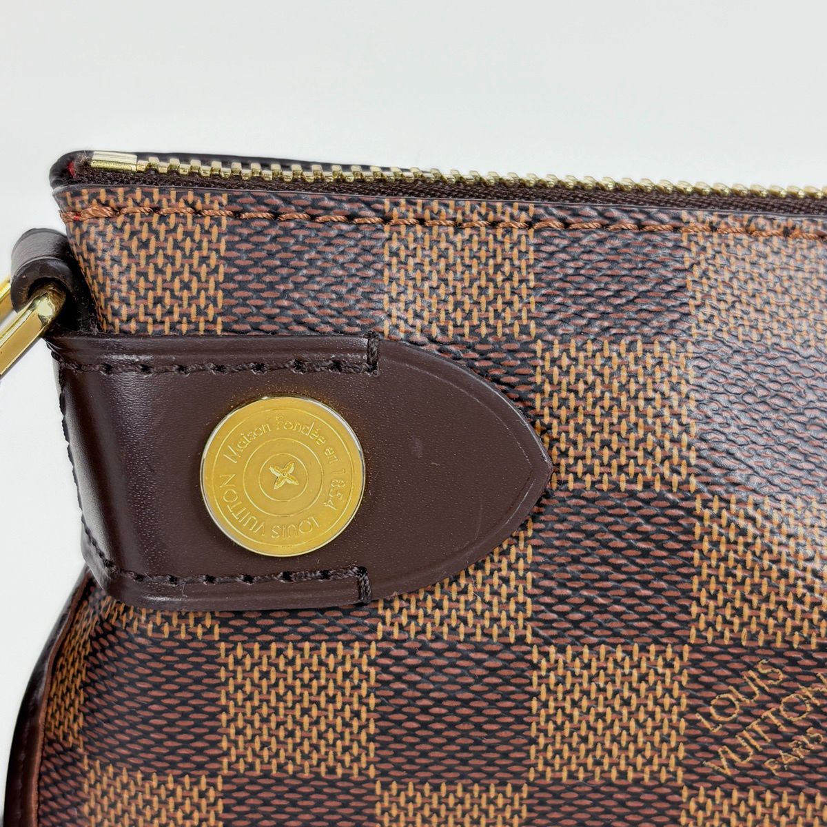 Louis Vuitton Duomo Shoulder Bag Damier Brown — view 4